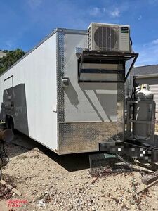 2025 8.5' x 24' Kitchen Food Concession Trailer with Pro Fire System