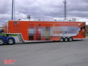 2010 - 44' x 8.5' Gooseneck Event / Kitchen Trailer. 