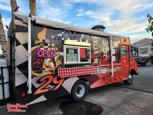 Nicely-Equipped Chevrolet P30 Step Van Kitchen Food Truck with Pro-Fire