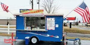 Turnkey - 2011 6.5' x 12' Mini Donut and Coffee Trailer Mobile Coffee and Doughnuts Shop