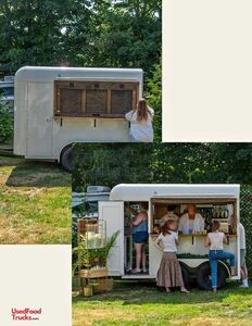 Turnkey - 2023 13' Mobile Bar Trailer Beverage Concession Unit
