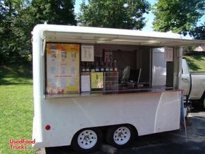 1980 - 16' x 7' Shaved Ice Concession Trailer