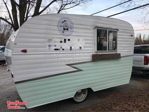 CUTE Vintage Camper / 8' x 12' Concession Trailer Conversion Retro Vending Unit.