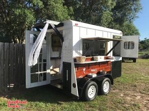 CUTE 5.5' x 11.5' Horse Trailer Conversion for Vending or Mobile Bar.