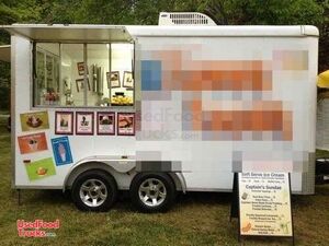2008 - 14' Turnkey Horton Hauler Ice Cream Concession Trailer.