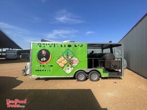 2021 Rock Solid Cargo 8.5' X 20' Barbecue Concession Trailer with Porch