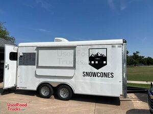2021 Cargo Craft Expedition 8' x 16' Shaved Ice Trailer + Snowcone Shack.