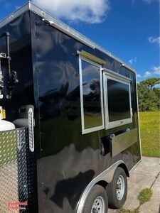 LIKE NEW Compact 8.5' x 12' Kitchen Food Concession Trailer with Pro-Fire