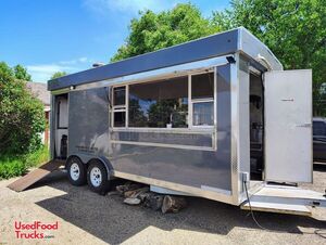 2022 8' x 18' Wood Fired Pizza Trailer | Concession Trailer