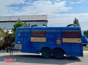 Remodeled Horse Trailer Concession Conversion Mobile Pizza Unit