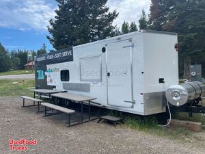 Very Spacious 2020 - 8' x 24' V-nose Mobile Kitchen Food Trailer.