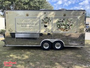 Turnkey 2008 8.6' x 20' Mobile Kitchen / Carnival Concession Trailer w/ Fire Suppression