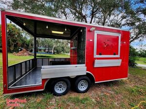 2019 9' x 16' Lark Concession Trailer with Porch | Mobile Vending Unit.