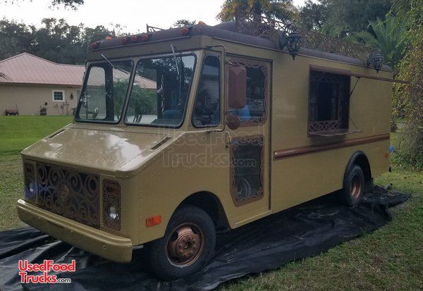 Attention-Grabbing Remodeled GMC Step Van Kitchen on Wheels / Used Food Truck