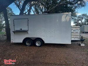 Brand New 2021 - 8.5' x 16' Kitchen Food Concession Trailer with Pro-Fire.