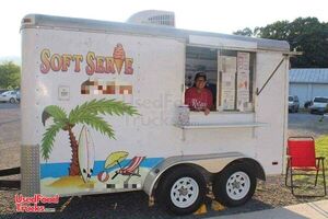 2006 6' x 12' Pace Ice Cream Trailer | Concession Food Trailer.
