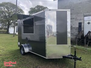 New - 2022 6' x 12' Patriot Concession Trailer | Mobile Business Trailer.