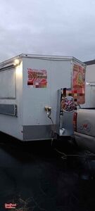 2021 8' x 16' Kitchen Food Trailer with Fire Suppression System