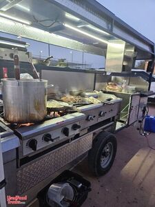 2019 - 5' x 12' Open Barbecue Food Concession Trailer | Mobile BBQ Unit