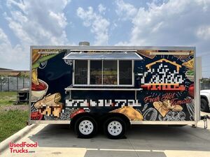 2022 9' x 16' Kitchen Food Concession Trailer with Pro-Fire Suppression