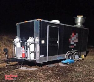 Nicely-Equipped 2017 Kitchen Food Trailer/Used Mobile Food Unit.