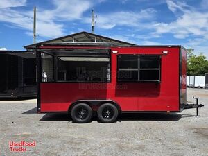 NEW - 2026 7' x 16' Freedom Concession Trailer with Porch DIY Mobile Unit