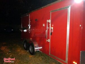 NEW 2024 CUSTOM BUILT Freedom 7' x 16' Mobile Food Concession Trailer
