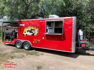 2018 8.5' x 20' Freedom Barbecue Concession Trailer with Porch