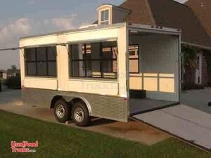 2008 Cargo Craft Concession / Utility Trailer with &ldquo; V &ldquo; Front for Easy Hauling &amp; Extra Space - Never Used.
