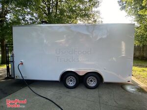 Brand New 2022 8.5' x 16' Wood-Fired Brick Oven Pizza Vending Trailer.