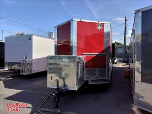 NEW 2024- 8.5' x 16' Empty Food Concession Trailer with 6' Porch