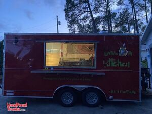 2023 8.5' x 16' Quality Cargo Kitchen Food Concession Trailer | Mobile Food Unit