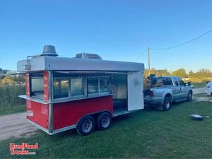 Used - 7' x 14'  Food Concession Trailer | Mobile Vending Unit