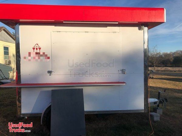 Compact Ready to Work Mobile Kitchen Unit / Used Food Concession Trailer