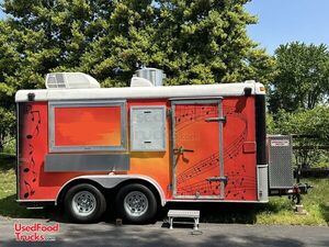 Ready to Work - 2003 7' x 14' Kitchen Food Trailer | Food Concession Trailer.