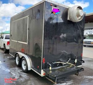 2010 7' x 14' Kitchen Food Concession Trailer with Ansul Fire Suppression System