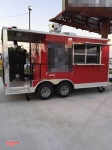 2015 - 8.5' x 16' BBQ Mobile Kitchen Trailer with Porch