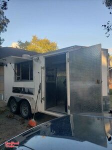 2017 7' x 16' Continental Cargo Mobile Kitchen Food Concession Trailer