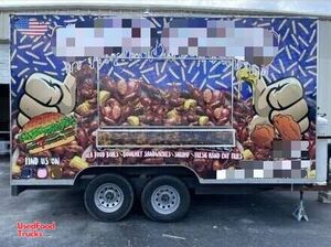 Custom-Wrapped 2013 Mobile Kitchen / Food Concession Trailer.