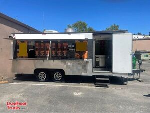 Used Mobile Food Unit - Street Food Concession Trailer with Pro-Fire System.