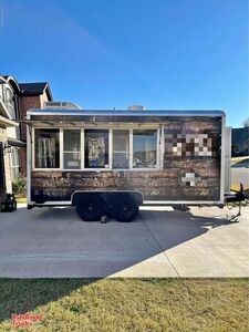 Ready to Go - 8' x 16' Mobile Food Concession Trailer.