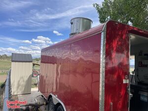 LOADED - 2018 8.5' x 16.3' Cargo Craft Kitchen Food Concession Trailer with Pro-Fire Suppression