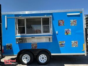 Like New - 2025 8' x 14' Kitchen Food Trailer with Fire Suppression System