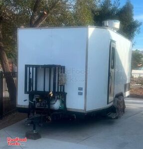 8' x 12' Kitchen Food Concession Trailer with Fire Suppression System & HCD Insignia