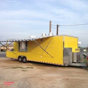 2014 - 8' x 32' BBQ Concession Trailer with Porch