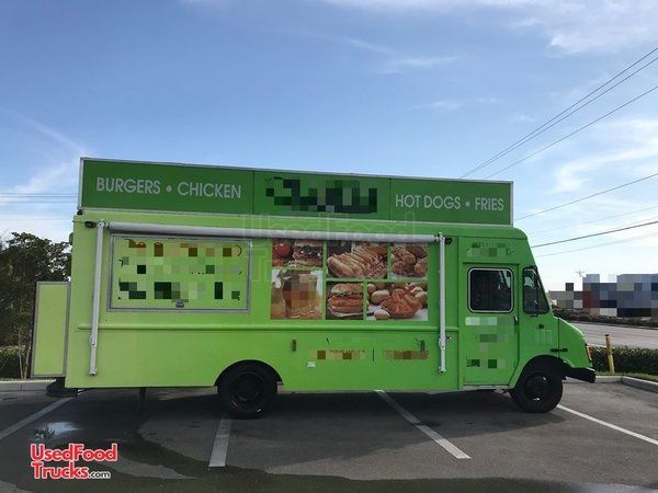 Ready for Business Turnkey 2003 Chevy 24' Stepvan Kitchen Food Truck.