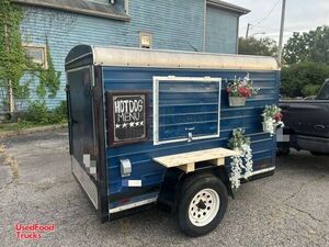 Compact 5' x 8' Hot Dog Food Concession Trailer Mobile Vending Unit