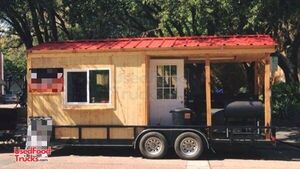 24' BBQ Concession Trailer with Porch