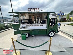 Vintage 1971 6.08' x 14' Citroen H Van Coffee-Espresso and Beverage Truck w/ Marquee