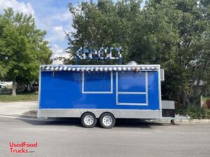 NEW 2024 7.5' x 16' Kitchen Food Concession Trailer with Pro-Fire System